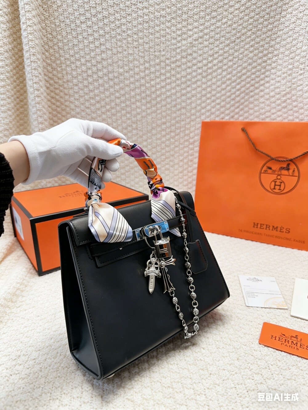 Hermès Mini Kelly II in Epsom Leather